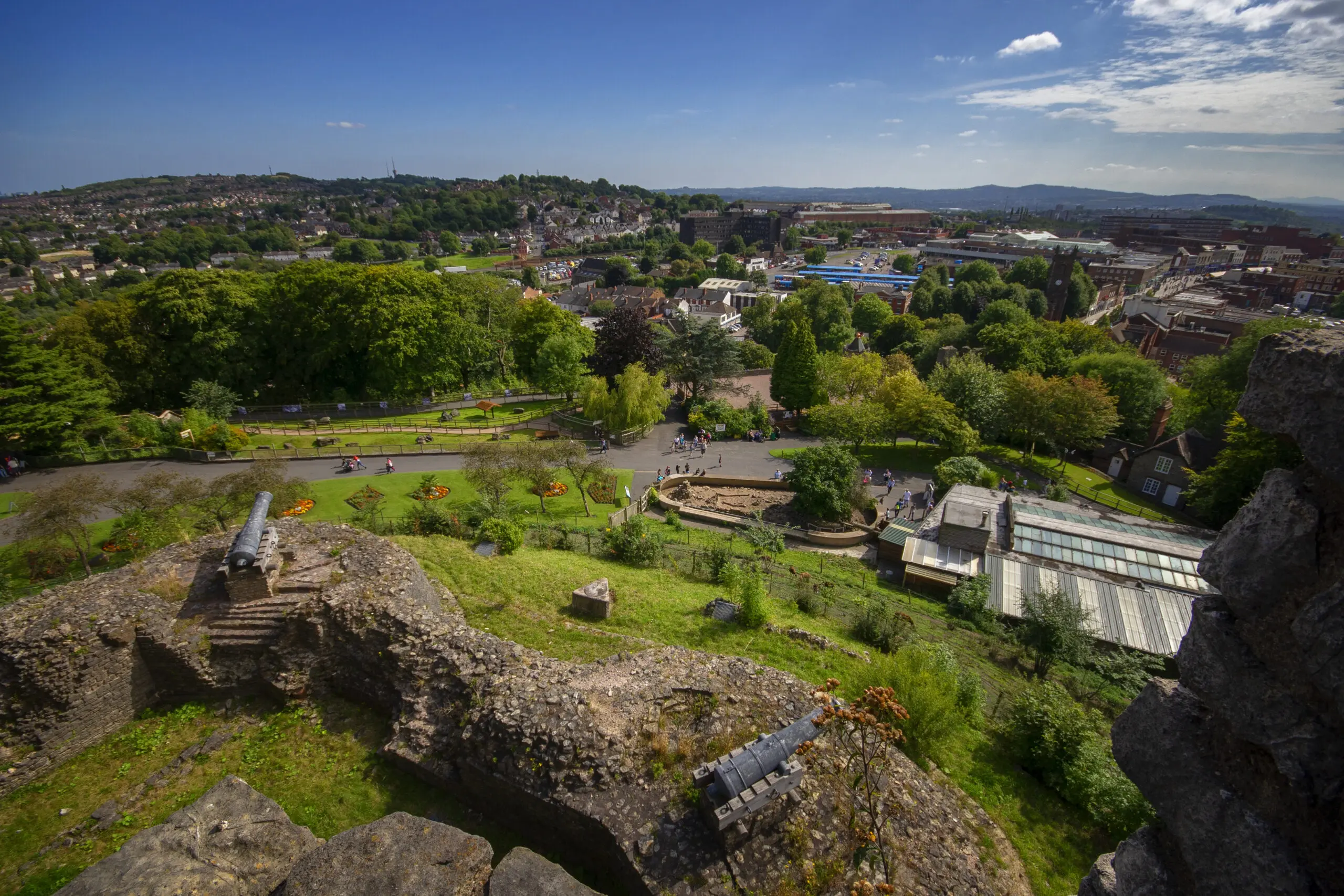 Image of historical ruins in Dudley where we provide Pat Testing