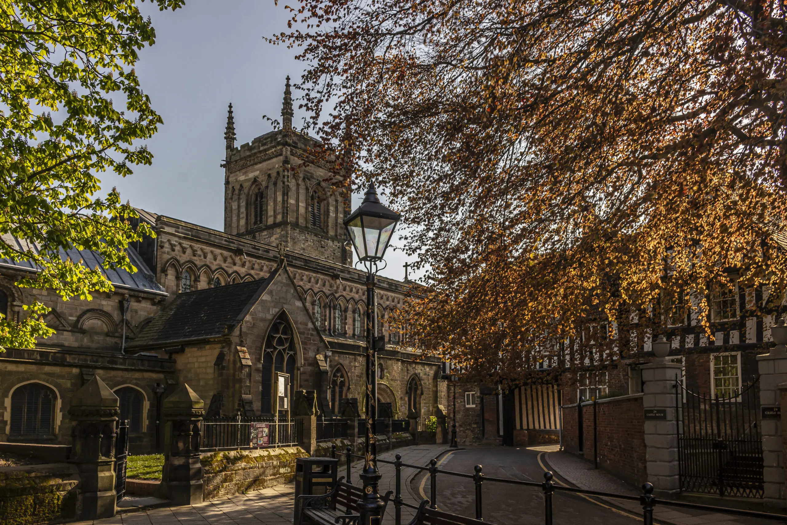 Image of a cathedral in Leicester where we do Pat Testing