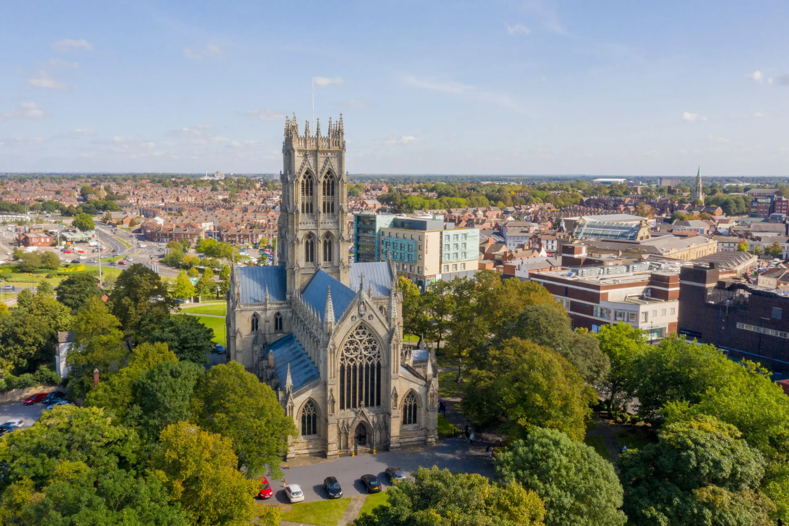 Image of a Cathedral in Doncaster where we do Pat Testing