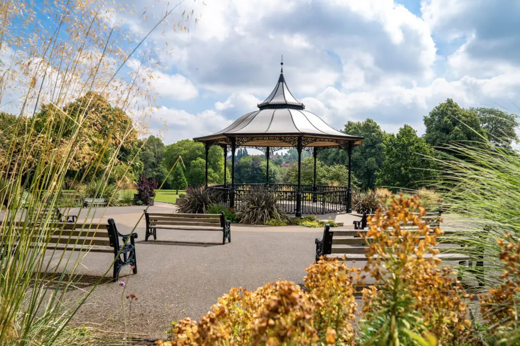 Image of a band stand in Mansfield where we do Pat Testing