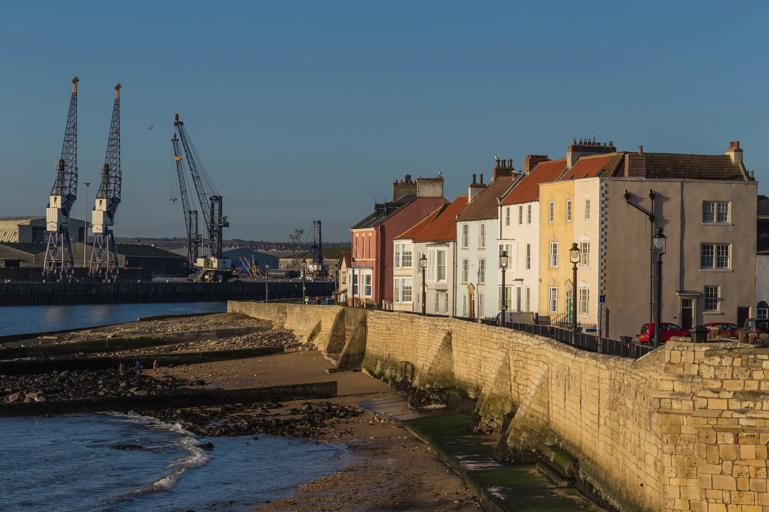 Image of a port in Hartlepool where we do Pat Testing