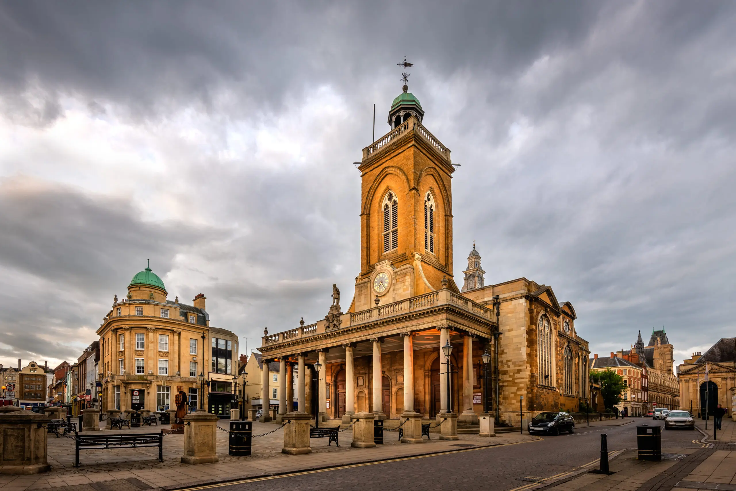 Image of a historical monument in Northampton where we provide Pat Testing