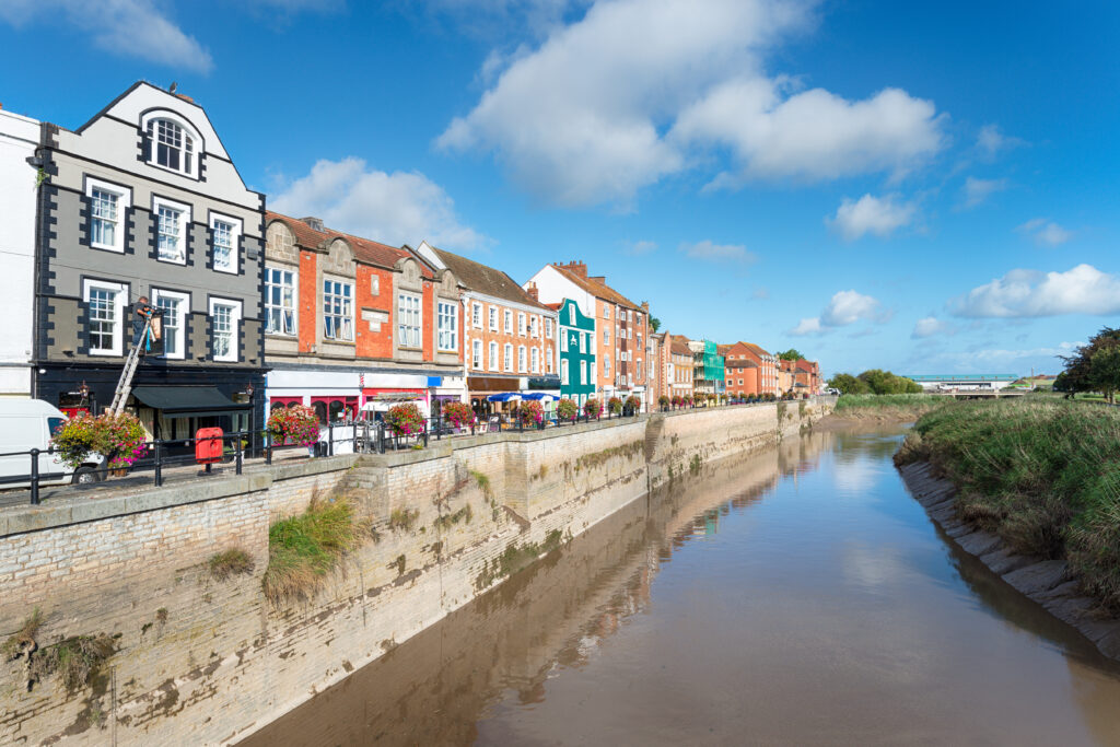 The Quay at Bridgwater in Somerset