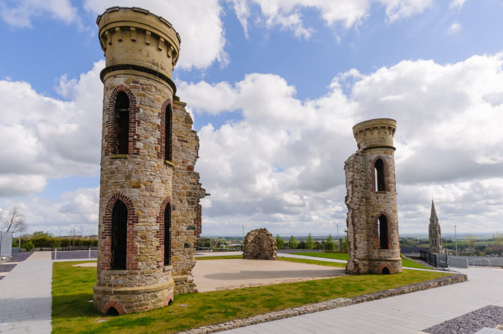 Remains of Knox Hannyngton House, Hill of O'Neill, Dungannon, Northern Ireland